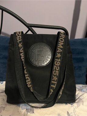 Fendi Nylon Tote Bag